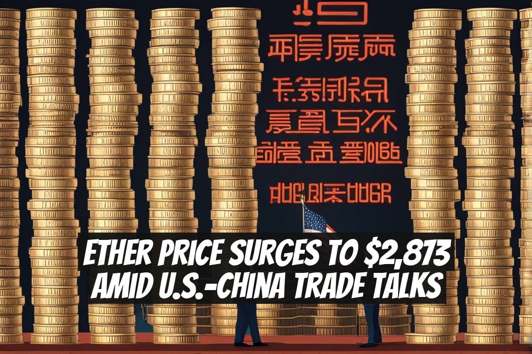 Ether Price Surges to $2,873 Amid U.S.–China Trade Talks