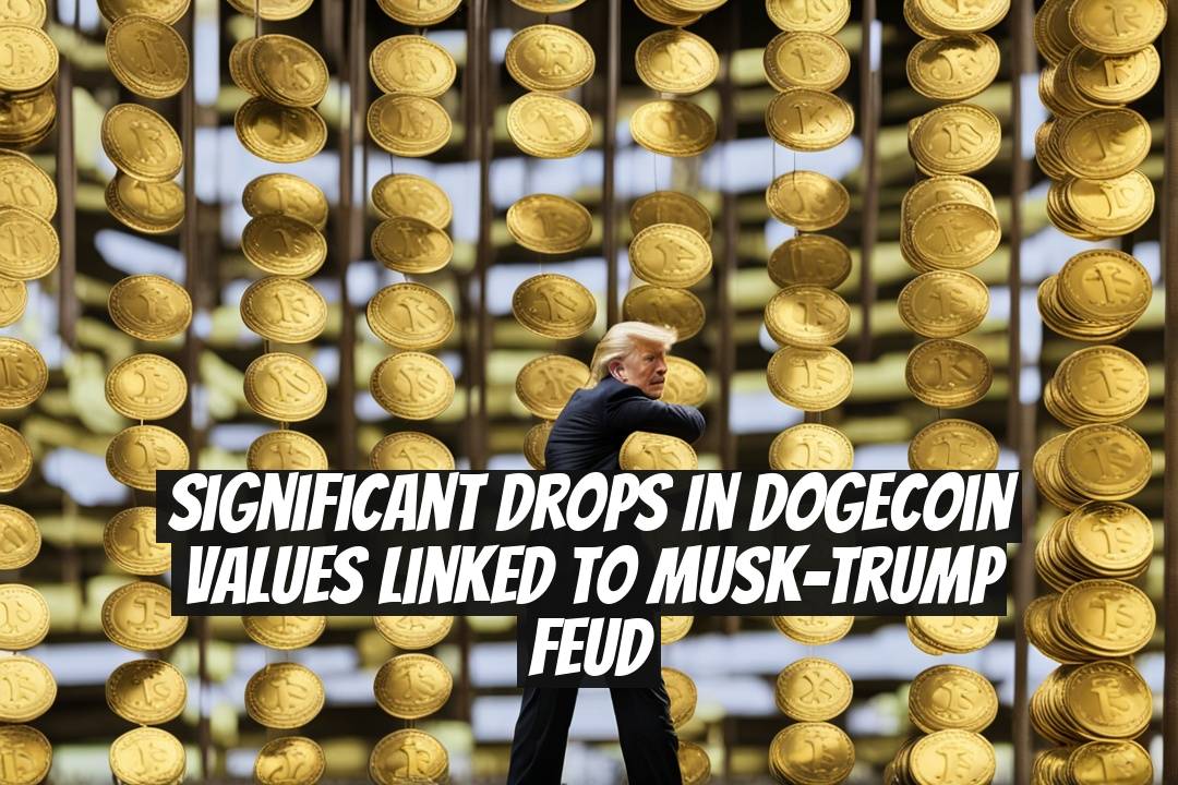 Significant Drops in Dogecoin Values Linked to Musk-Trump Feud