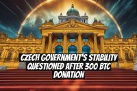 Czech Government's Stability Questioned After 300 BTC Donation