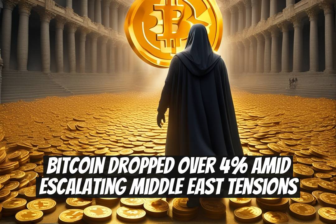 Bitcoin Dropped Over 4% Amid Escalating Middle East Tensions