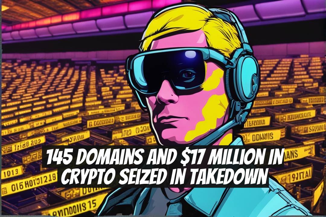 145 Domains and $17 Million in Crypto Seized in Takedown
