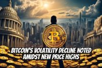 Bitcoin's Volatility Decline Noted Amidst New Price Highs