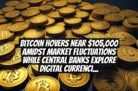 Bitcoin Hovers Near $105,000 Amidst Market Fluctuations While Central Banks Explore Digital Currencies Worth Billions