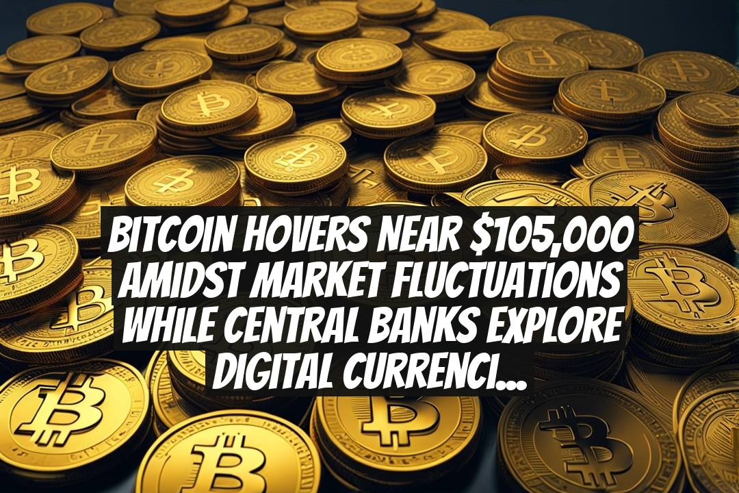 Bitcoin Hovers Near $105,000 Amidst Market Fluctuations While Central Banks Explore Digital Currencies Worth Billions