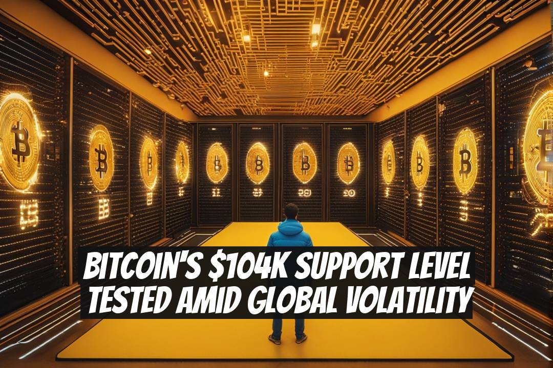 Bitcoin's $104K Support Level Tested Amid Global Volatility
