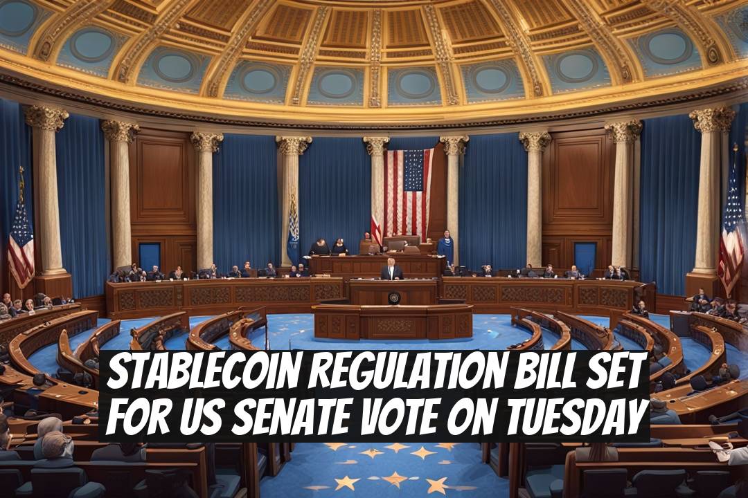 Stablecoin Regulation Bill Set for US Senate Vote on Tuesday