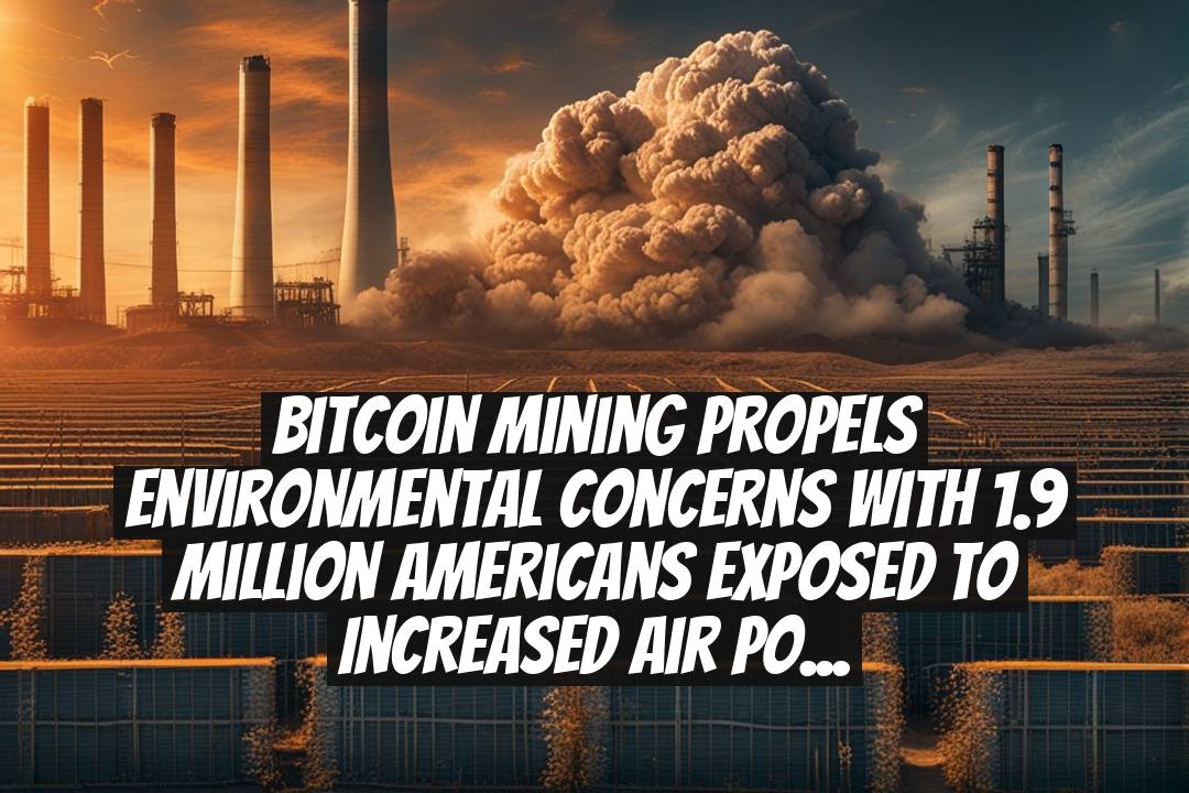 Bitcoin Mining Propels Environmental Concerns With 1.9 Million Americans Exposed to Increased Air Pollution Amidst $28,000 Price Fluctuations