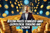 Bitcoin Prices Stabilized Amid Geopolitical Tensions and Growth