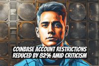 Coinbase Account Restrictions Reduced by 82% Amid Criticism