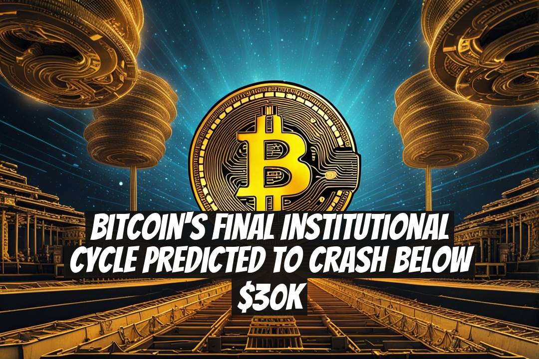 Bitcoin's Final Institutional Cycle Predicted to Crash Below $30K