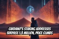 Cardano’s Staking Addresses Surpass 1.3 Million, Price Climbs