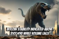 Bitcoin Stability Indicated Above $107,493 While Volume Lags