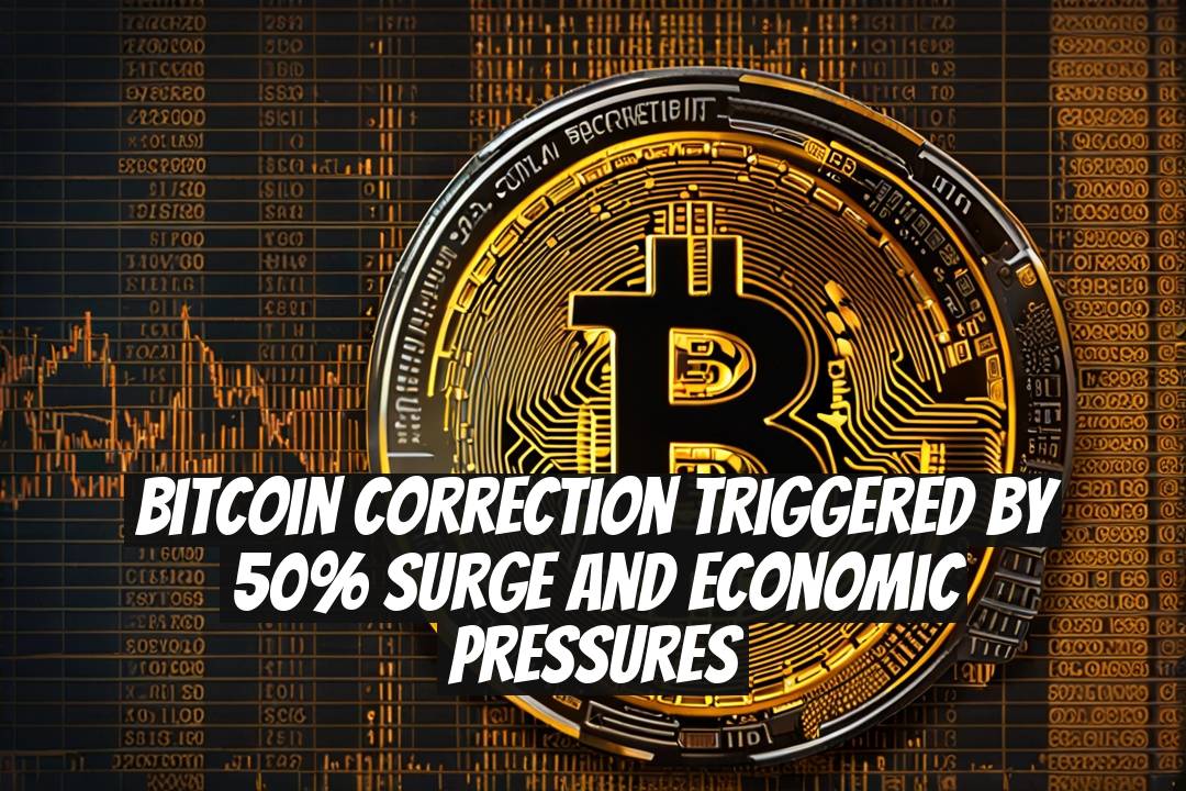 Bitcoin Correction Triggered by 50% Surge and Economic Pressures