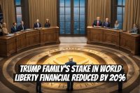 Trump Family's Stake in World Liberty Financial Reduced by 20%
