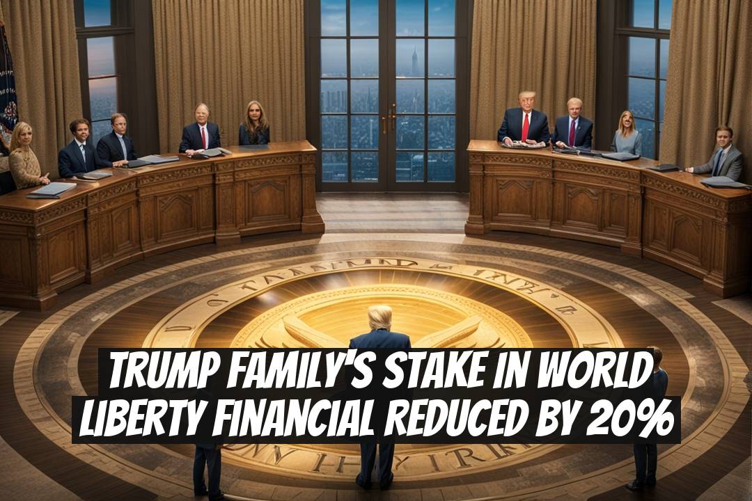 Trump Family's Stake in World Liberty Financial Reduced by 20%