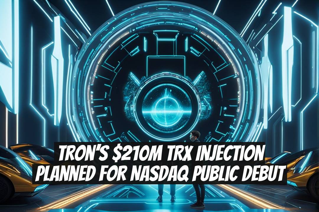 Tron’s $210M TRX Injection Planned for Nasdaq Public Debut