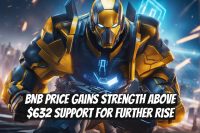 BNB Price Gains Strength Above $632 Support for Further Rise