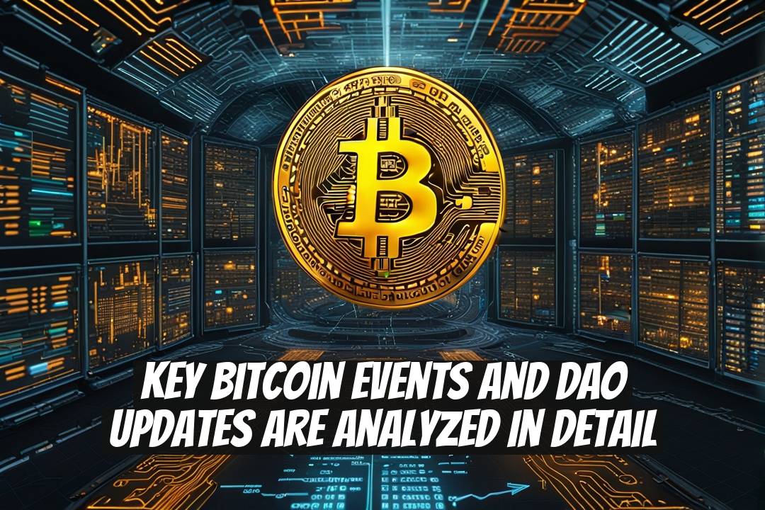 Key Bitcoin Events and DAO Updates Are Analyzed in Detail