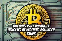 Bitcoin's Price Volatility Indicated by Widening Bollinger Bands