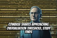 Coinbase Shares Approaching Overvaluation Threshold, Study Finds