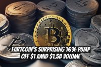 Fartcoin's Surprising 16% Pump Off $1 Amid $1.5B Volume