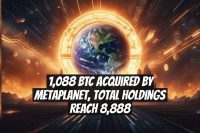 1,088 BTC Acquired by Metaplanet, Total Holdings Reach 8,888