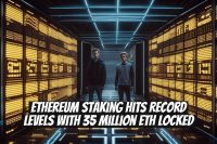 Ethereum Staking Hits Record Levels with 35 Million ETH Locked