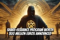 Share-Issuance Program Worth 300 Million Euros Announced