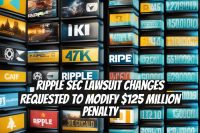 Ripple SEC Lawsuit Changes Requested to Modify $125 Million Penalty
