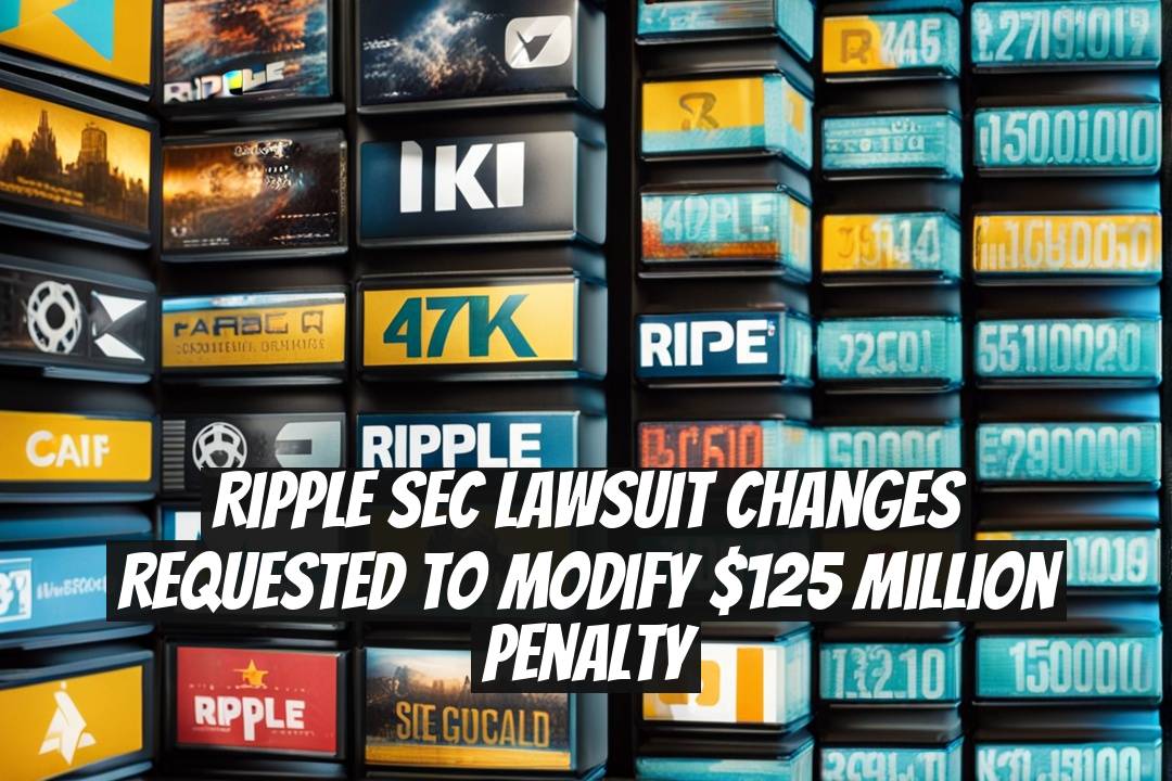 Ripple SEC Lawsuit Changes Requested to Modify $125 Million Penalty