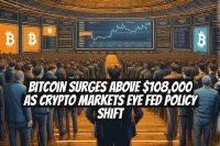 Bitcoin Surges Above $108,000 as Crypto Markets Eye Fed Policy Shift