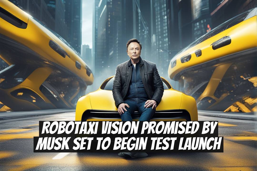 Robotaxi Vision Promised by Musk Set to Begin Test Launch