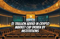 $1 Trillion Added in Crypto Market Cap Driven by Institutions