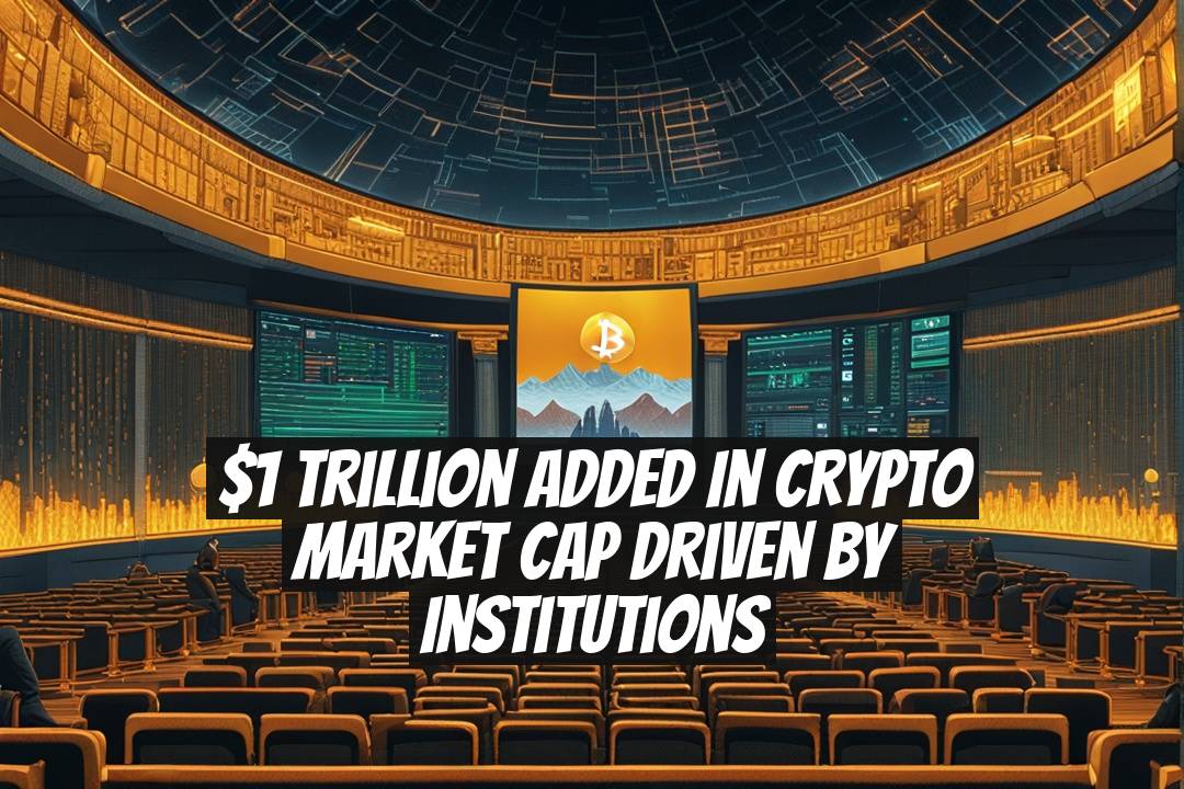 $1 Trillion Added in Crypto Market Cap Driven by Institutions