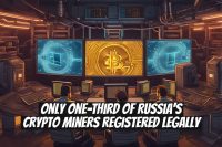 Only One-Third of Russia's Crypto Miners Registered Legally