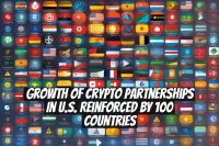 Growth of Crypto Partnerships in U.S. Reinforced by 100 Countries