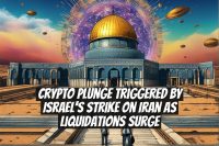 Crypto Plunge Triggered by Israel's Strike on Iran as Liquidations Surge