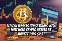 Bitcoin Boosts Hedge Funds: 47% Now Hold Crypto Assets as Market Tops $2.5T