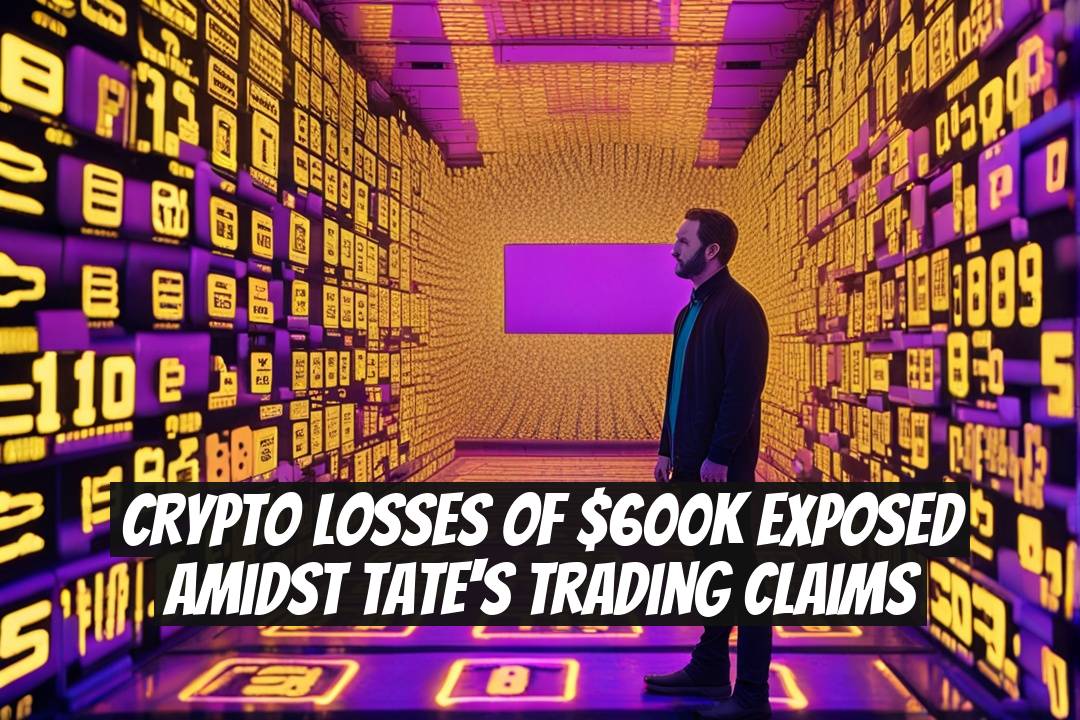 Crypto Losses of $600K Exposed Amidst Tate's Trading Claims