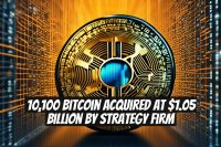 10,100 Bitcoin Acquired at $1.05 Billion by Strategy Firm