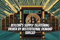 Bitcoin's Supply Tightening Driven by Institutional Demand Surged