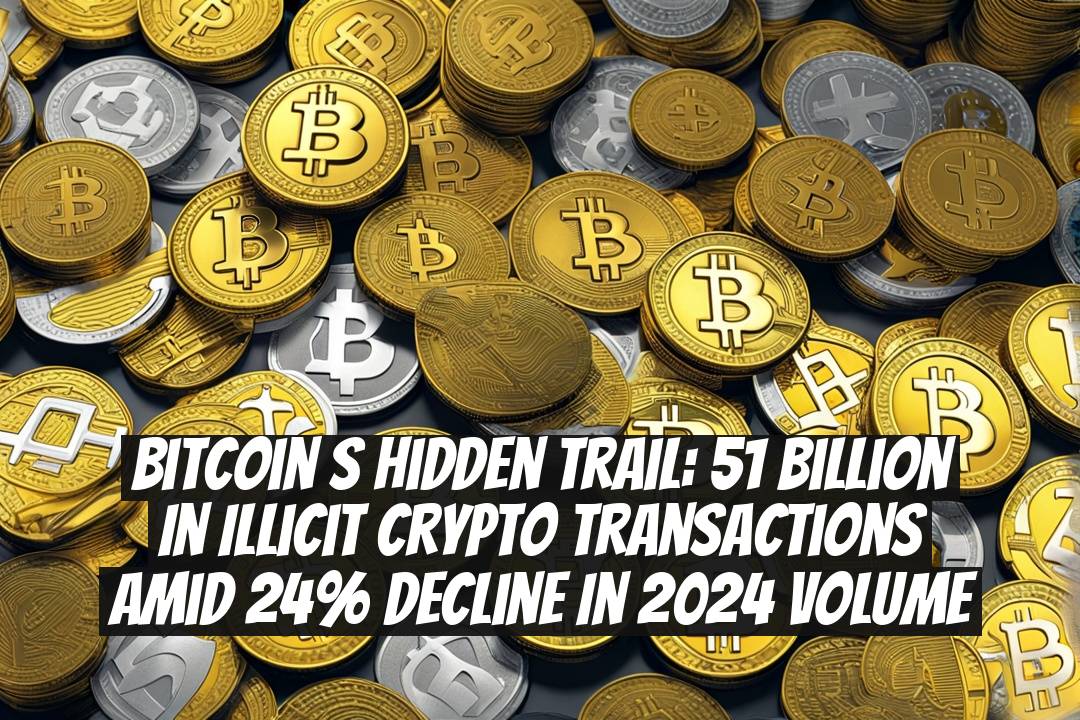 Bitcoinʼs Hidden Trail: 51 Billion in Illicit Crypto Transactions Amid 24% Decline in 2024 Volume