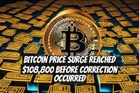 Bitcoin Price Surge Reached $108,800 Before Correction Occurred