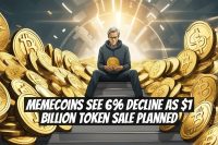 Memecoins See 6% Decline as $1 Billion Token Sale Planned