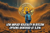Low Implied Volatility in Bitcoin Options Identified at 3.5%