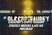 Classover's Crypto Treasury Strategy Involves 6,472 SOL Purchased