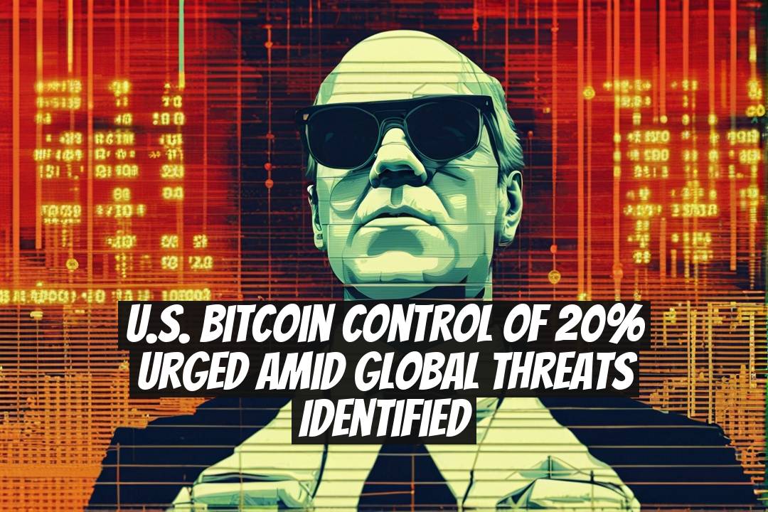 U.S. Bitcoin Control of 20% Urged Amid Global Threats Identified