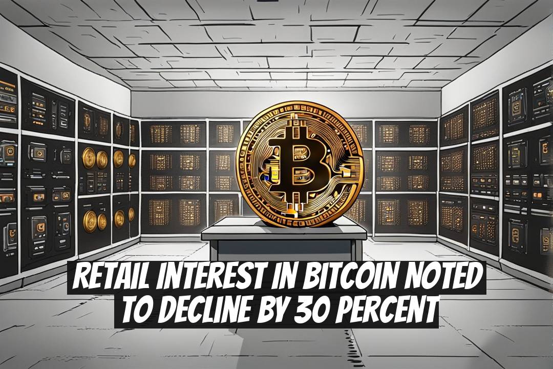 Retail Interest in Bitcoin Noted to Decline by 30 Percent