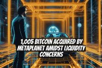 1,005 Bitcoin Acquired by Metaplanet Amidst Liquidity Concerns