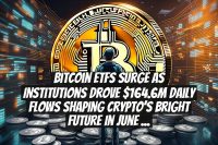 Bitcoin ETFs Surge As Institutions Drove $164.6M Daily Flows Shaping Crypto’s Bright Future in June 2025